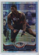 2013 Topps Chrome Prism Refractor 104/260 Jamie Collins #28 0pn8