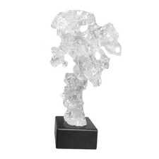 Scultura in Resina Trasparente Scultura Astratta Astratto per Soggiorno,
