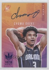 2019 Panini Court Kings Fresh Paint Sapphire 20/25 Chuma Okeke #FP-CHU Auto 4i1