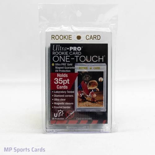 (1) Ultra Pro One-Touch Magnetic Card Holder 35pt Rookie Card Gold Kostenloser Versand - Bild 1 von 2