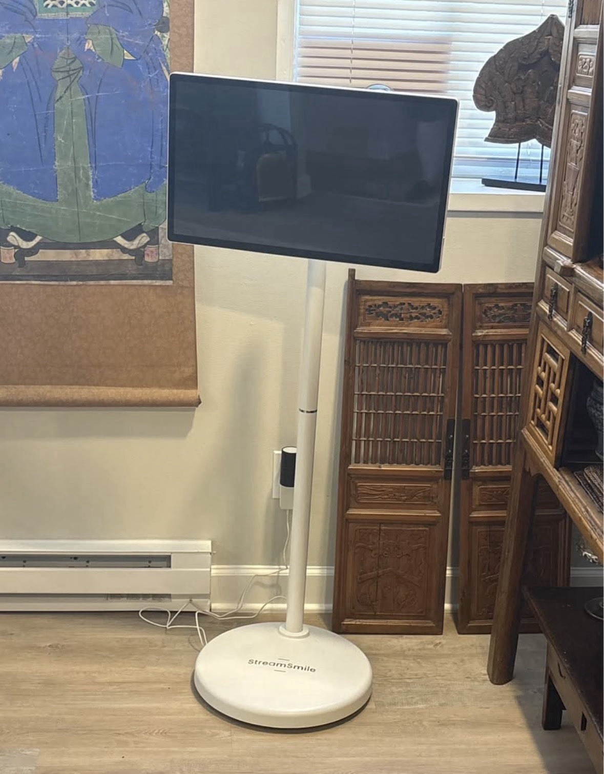 StreamSmile 24 Inch Moveable Touchscreen Display & Rolling Stand