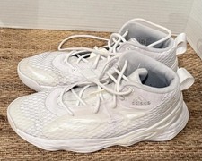 Adidas Exhibit A 'Triple White H67737 Basketball Shoe Men's Size 10.5