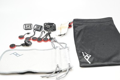 Lot of Peak Design Quick Release/Capture Clip system #G740