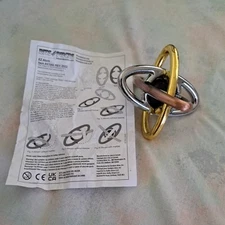 EZ Atom Metal Brainteaser Puzzle in Box with Solution Paper - Hawthorne Direct 