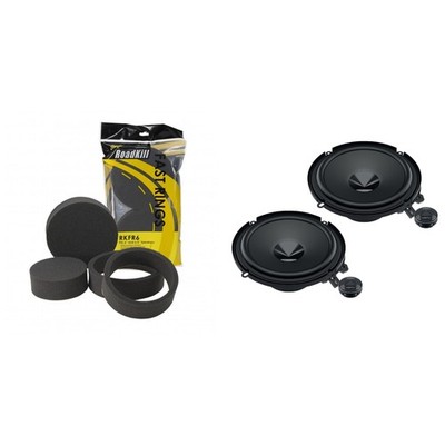 Hertz Dieci Series DSK 160.3 Component Speaker Kit 6'' 2-Way with RKFR6 Roadki...