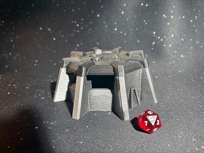 SCI-FI 1:56 Scale Terrain - BUNKER - CUSTOM 3D PLA PRINT