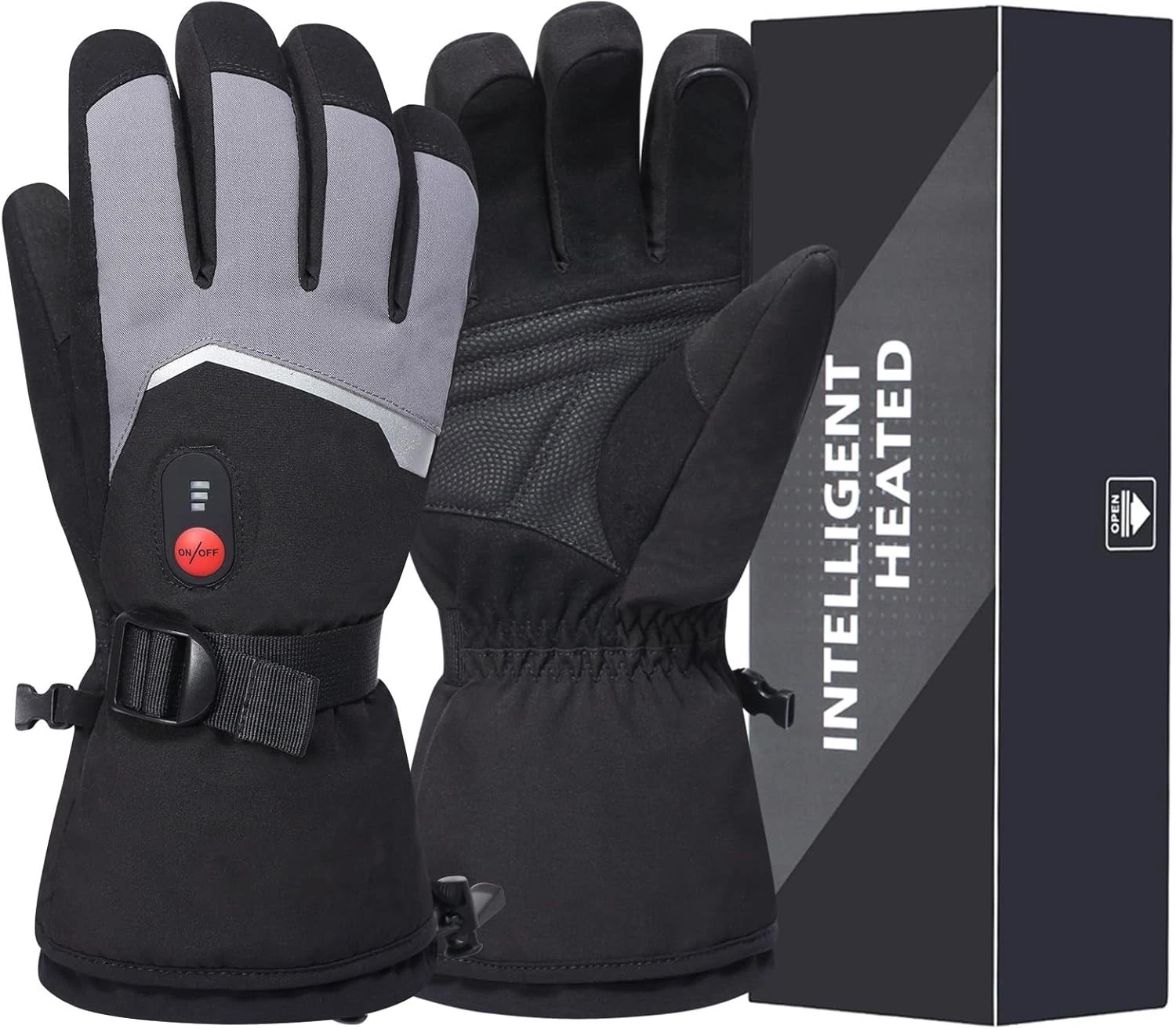 Sun Will Heated Gloves Rechargeable Waterproof Motorcycle Skiing Snow Ski - M