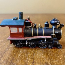 Christmas Ornament Locomotive Train Resin Hanging Ornament FREE Shipping
