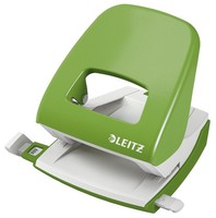 Leitz 5008-00-50 5008 BüRolocher Nexxt, Metall, 30 Blatt, HellgrüN