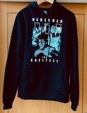 Boxing themed Muhammad Ali hoodie rare - mens small