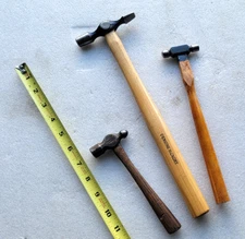 3 Sm. Metal-Working Ball Peen Hammer CHAMPION DEPT  Unbranded Jewelers Gunsmith