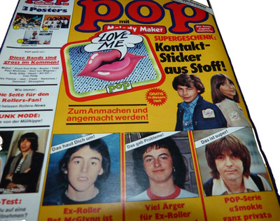 Pop Nr. 21/22- 1977  Led Zeppelin/Lake/Pat Mc Glynn/Punk Mode/ABBA+Sticker