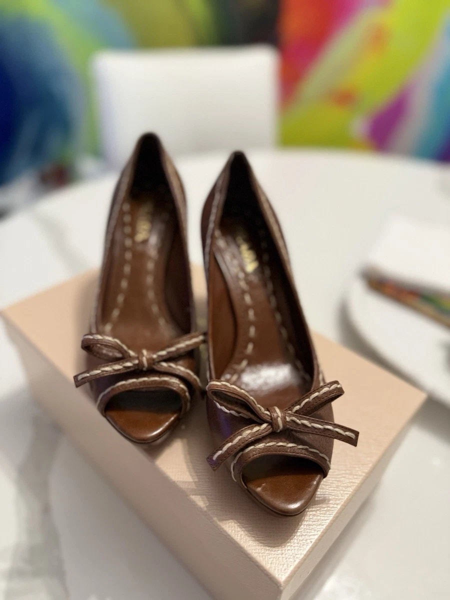 PRADA Brown Heels for Women for sale - eBay