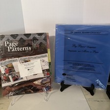 Creative Memories Page Patterns Organizer with Page Patterns Retired 2002 New