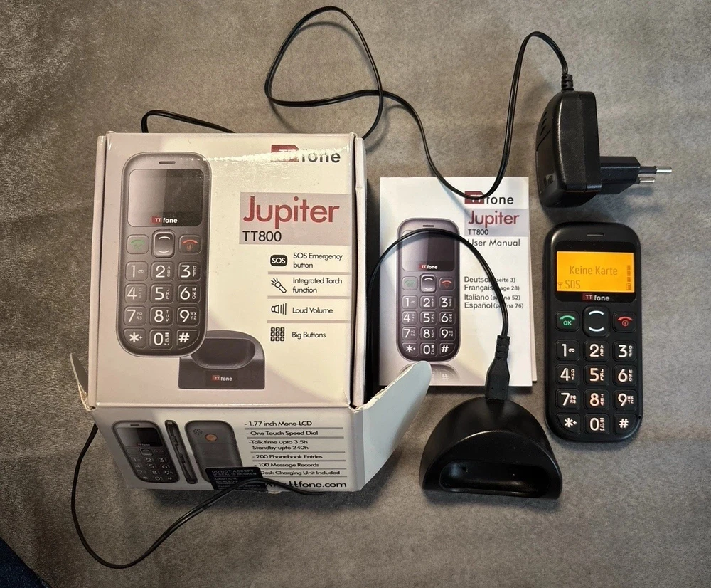 Seniorentele fon TT Fone Jupiter TT800