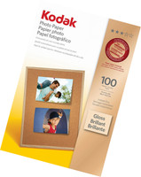 Kodak Photo Paper, Gloss, 6.5 Mil, 4 X 6, 100 Sheets/pack (1743327) Kodak Photo Paper, Gloss, 6.5 Mil, 4 X 6, 100 Sheets/pack (1743327)