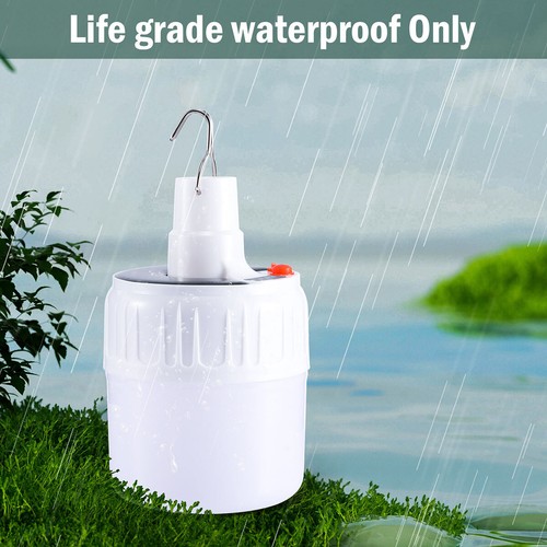 80W Luces de Camping Recargable Lampara Solar Emergencia Linterna LED Con Remoto - Picture 9 of 20