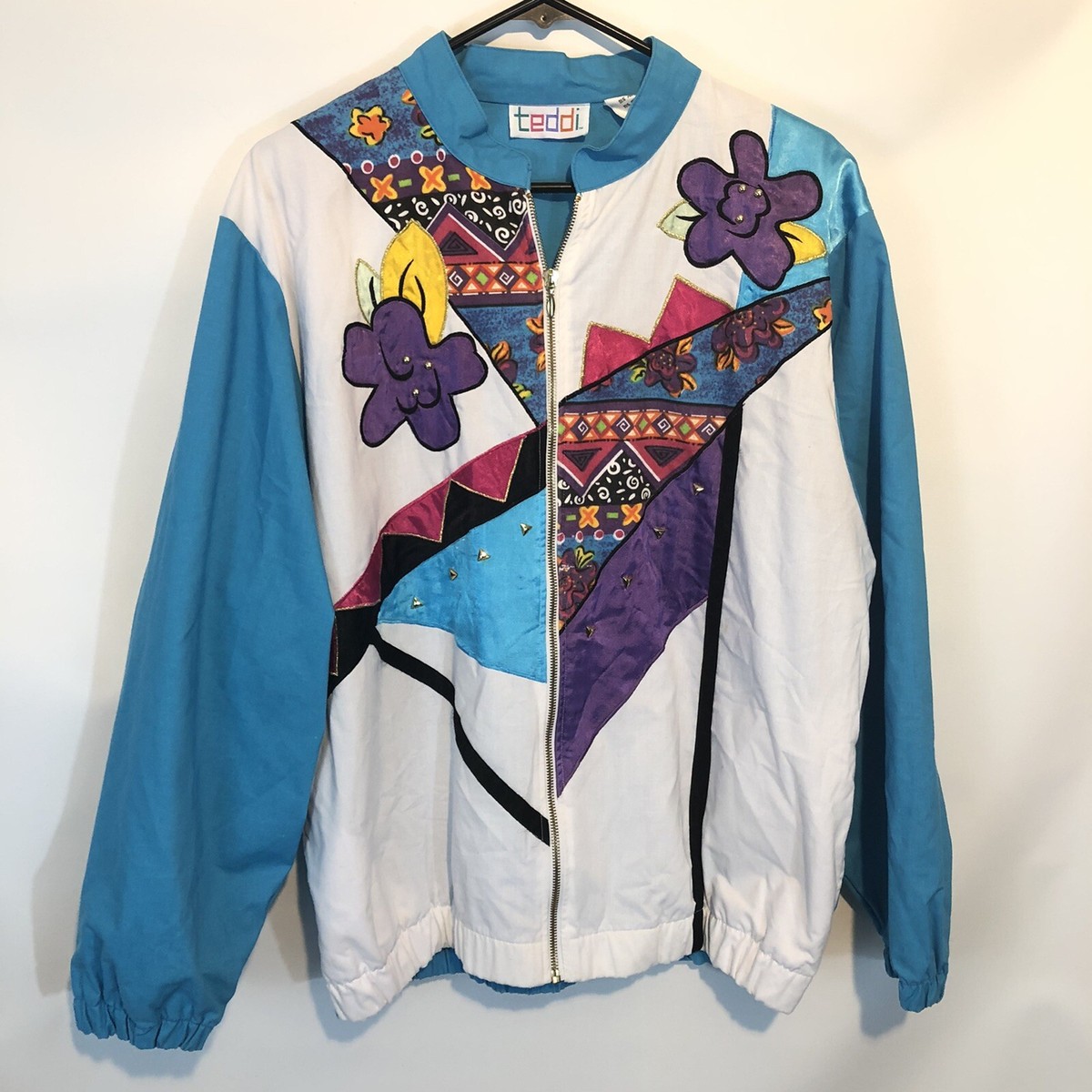 Teddi Vintage Womens Jacket M 80s 90s | eBay Teddi Vintage Womens Jacket M 80s 90s | eBay