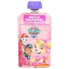 Paw Patrol Mixed Fruit Puree Organic Really Raspberry Pouch