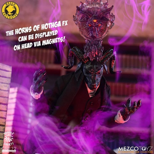 AUTHENTIC Mezco ONE:12 Bartholomew Vex Excl. Ed. Figure CTHULHU WITCH OCCULT NIB - Picture 7 of 24