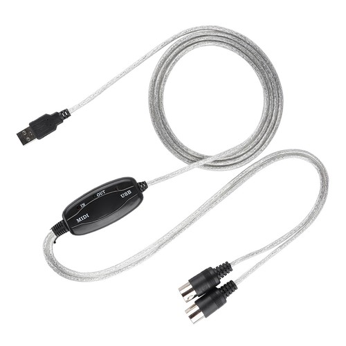 Konwerter kabla MIDI na USB Interfejs MIDI Adapter Kabel Klawiatura Muzyka Edycja FSK- - Zdjęcie 8 z 11