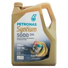 PETRONAS Syntium 5000 DM 5W-30 5W30 Fully Synthetic Car Engine Oil - 5 Litres 5L