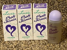 3 Love's Soft Jasmin Cologne 1 Oz NIB