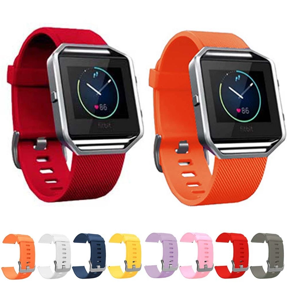 Sportgurtband Uhrengurt Armband Silikon Für Fitbit Blaze Ersatzeme В С - Bild 4 von 4