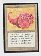 アラビアンナイト/マジックザギャザリング MTG - SANDALS OF ABDALLAH