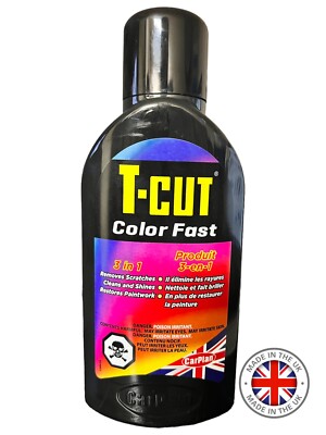 Carplan T-Cut Scratch Remover Color Fast Paintwork Restorer Car Polish 500ML