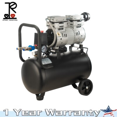 #ad 6.3 Gallon Air Compressor 1.2HP Max 116PSI Pressure 65 dB Ultra Quiet Compressor $189.00