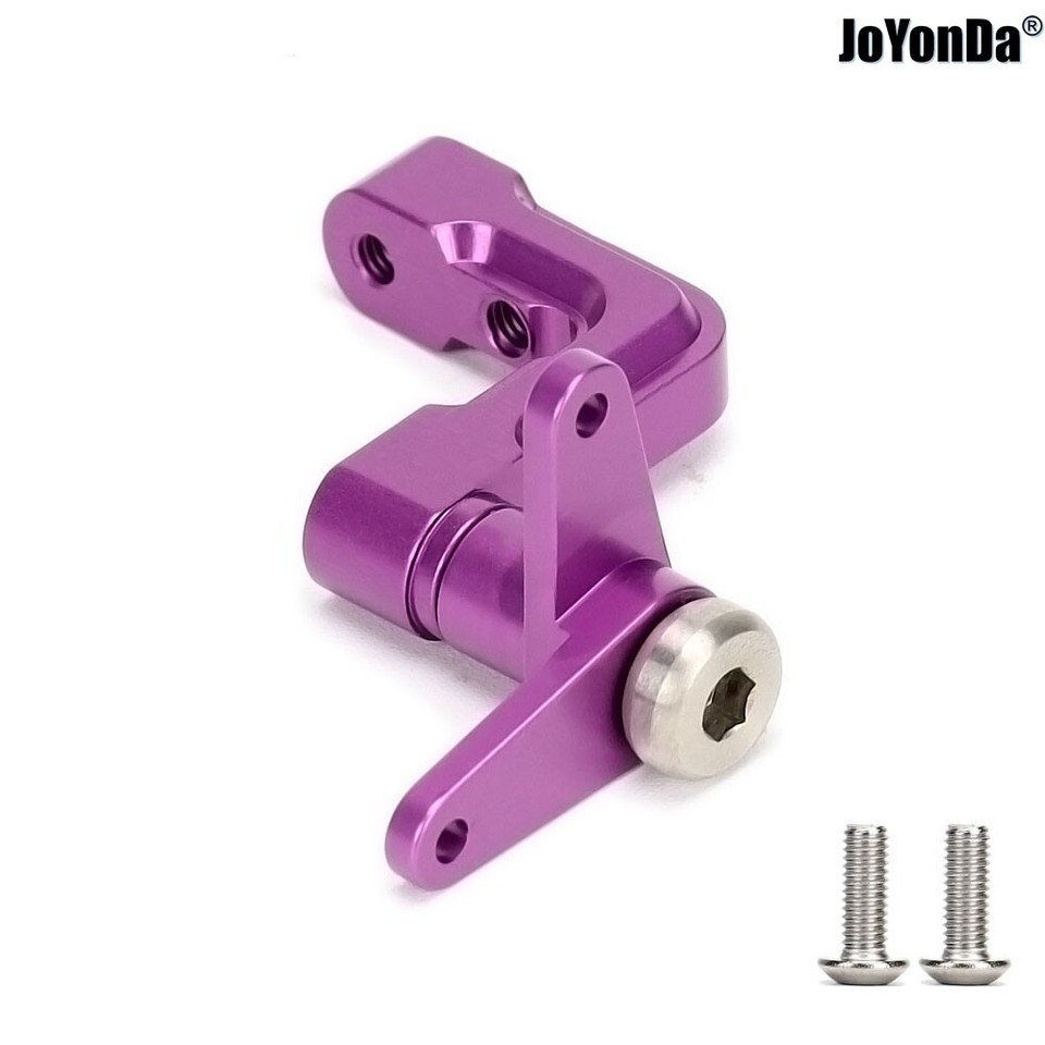 CrazyRacer Aluminium Gasgestänge Für HPI Savage 25 SS 4.6 - Throttle Bellcrank Set SAV1325 Lila