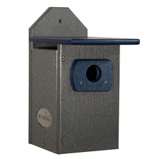 JCs Wildlife Recycled Poly Lumber Standard Bluebird Bird House