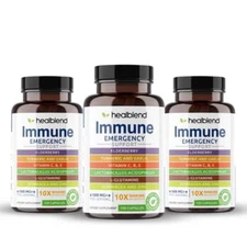 10 in 1 Immune Support Supplement Booster with Elderberry, Turmeric & Echinacea