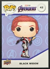 Tarjeta de baraja superior Black Widow 2023 Marvel Funko #42 (NM)