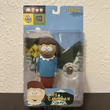 South Park Mrs. Cartman Action Figure, Series 3, Mirage, New In Package