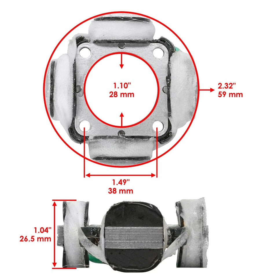 Estator y junta para Yamaha YZ250F 2002 2003 2004 2005 2006 2007 2008 - 2013 Foto 2 de 4