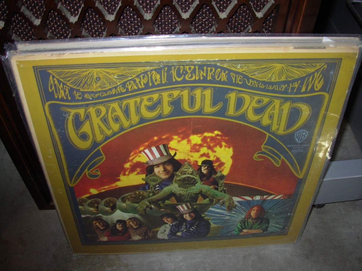 GRATEFUL DEAD self titled / debut lp ( rock ) warner 1689 mono