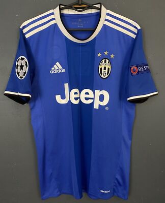 HIGUAIN #9 UEFA MEN'S FC JUVENTUS 2016/2017 SOCCER FOOTBALL SHIRT