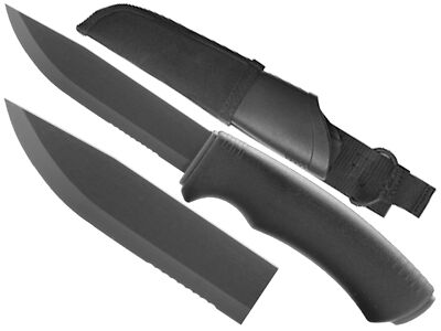 Morakniv Bushcraft Expert SRT, Edelstahl, Schwarz