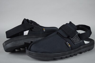 NIB $120 Mens Reebok Beatnik Triple Black Sandals X Cordura sz 7-13 FY2949 Slide