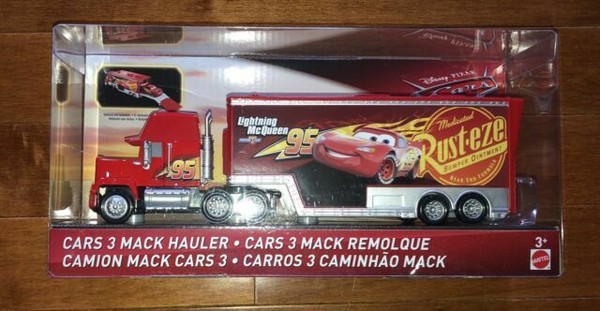 disney cars 3 lightning mcqueen cars 3 mack truck hauler carry case transportation disney pixar cars
