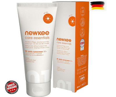 Sonnencreme LSF 50+   Wasserfest, sportgeeignet, 100 ml, für Gesicht & Körper