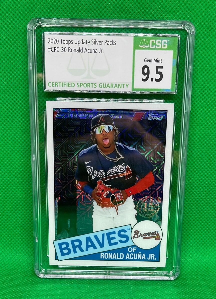 2020 TOPPS UPDATE SILVER PACK RONALD ACUNA JR. REFRACTOR