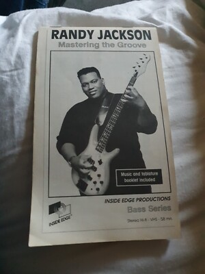 Randy Jackson: Mastering the Groove Booklet 50 Pages.