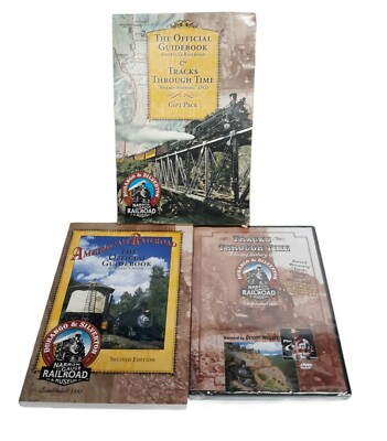 The Official Guidebook America's Railroad & Tracks Through Time DVD Gift Pk (342