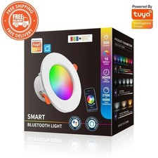 Tuya Smart LED Downlight 10W/15W – RGB+CCT Dimmable Recessed Ceiling Spotlight