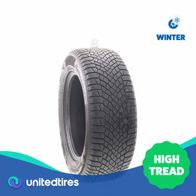 Used 255/60R18 Continental IceContact XTRM 112T - 9.5/32