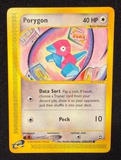Porygon 103b/147 Aquapolis Pokemon Card LP-NM