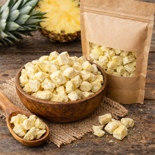 Gefriergetrocknete Ananasstücke 100g-1kg 1A TOP Qualität